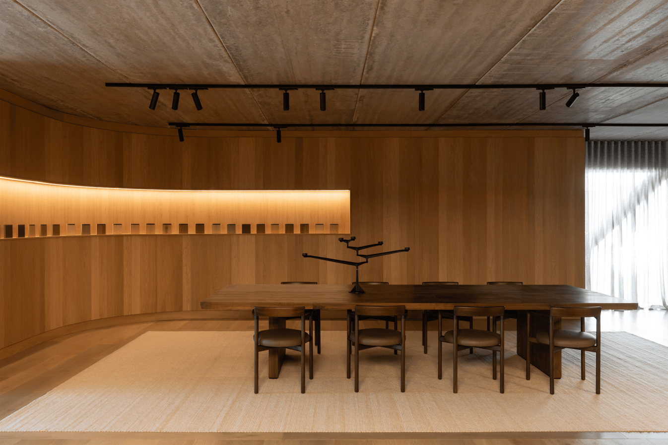 An example of wood drenching in our Christchurch Experience Centre