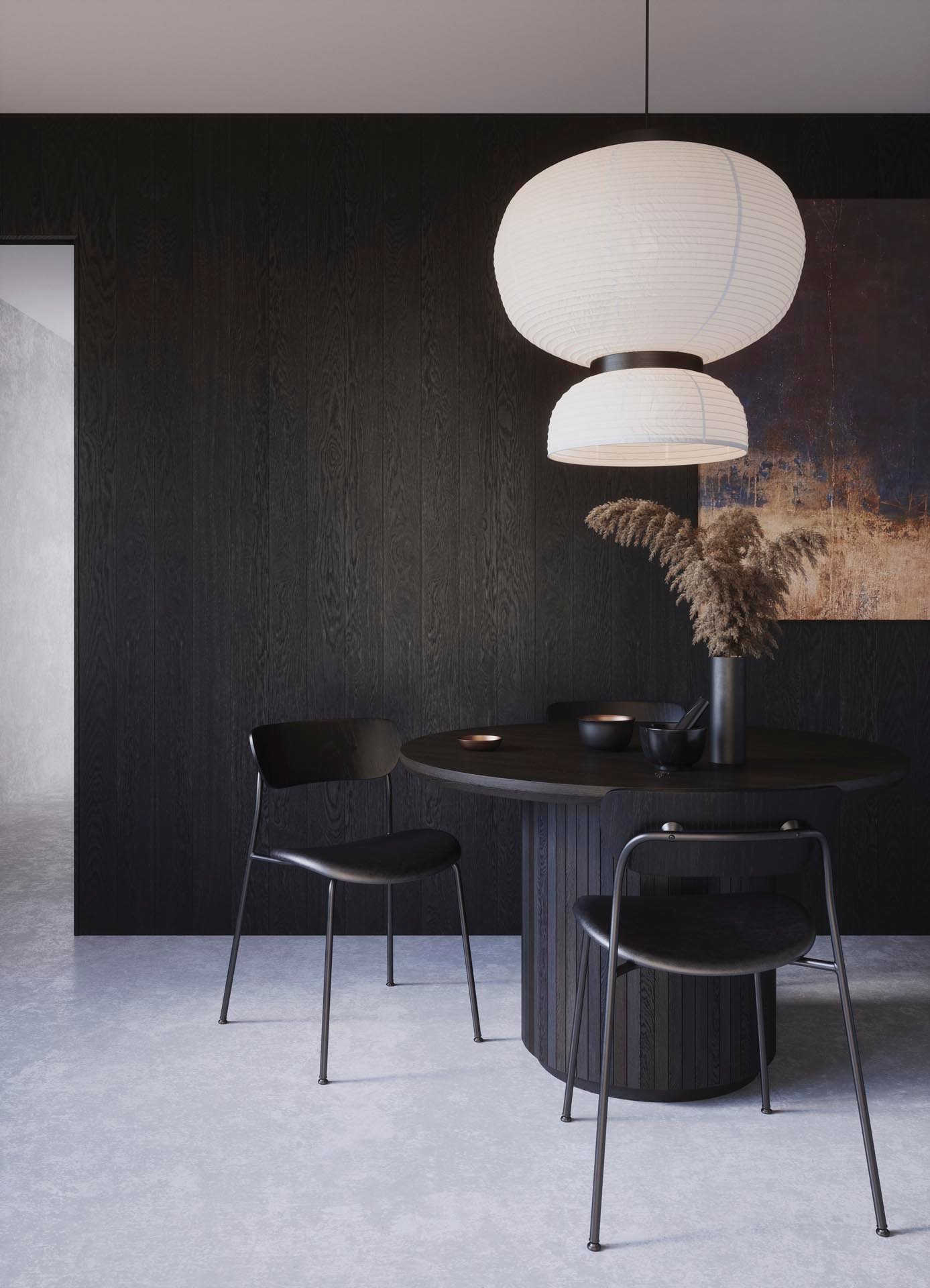 Wooden wall panelling by Forte