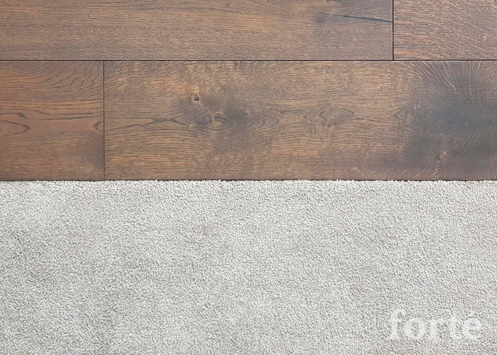 Timber to carpet - no insert