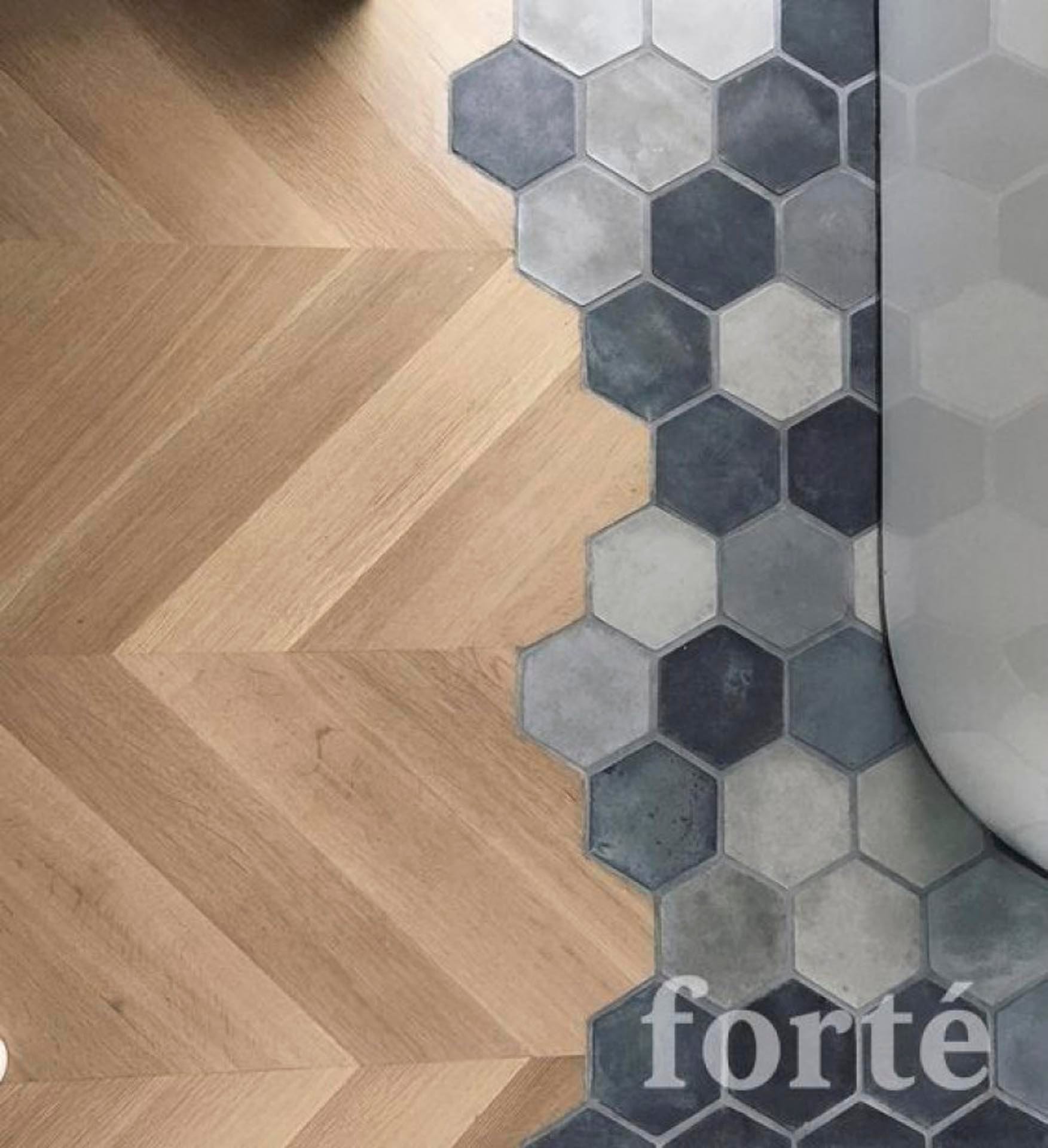 Timber to tile - no bar