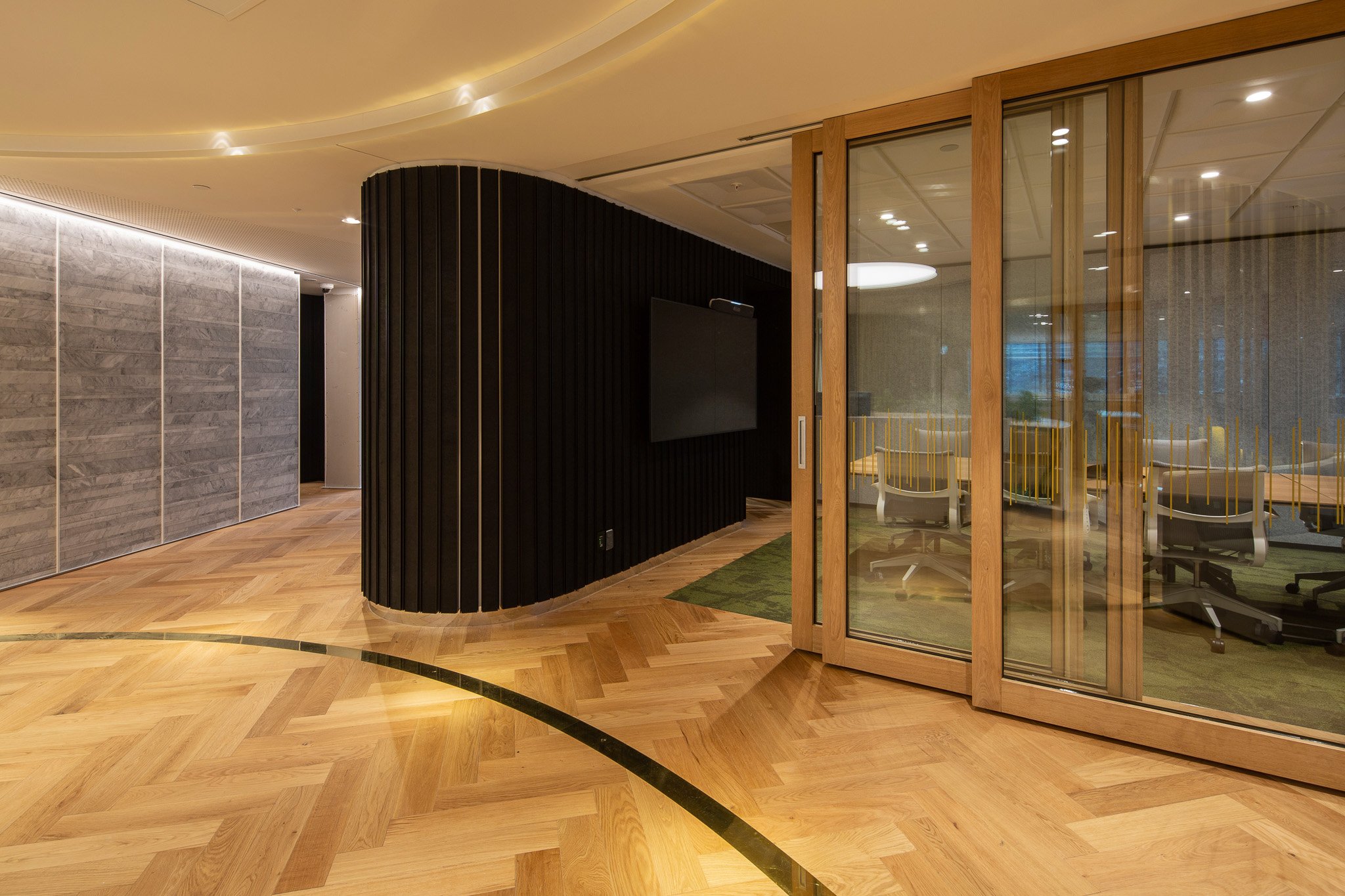 Deloitte with wooden flooring