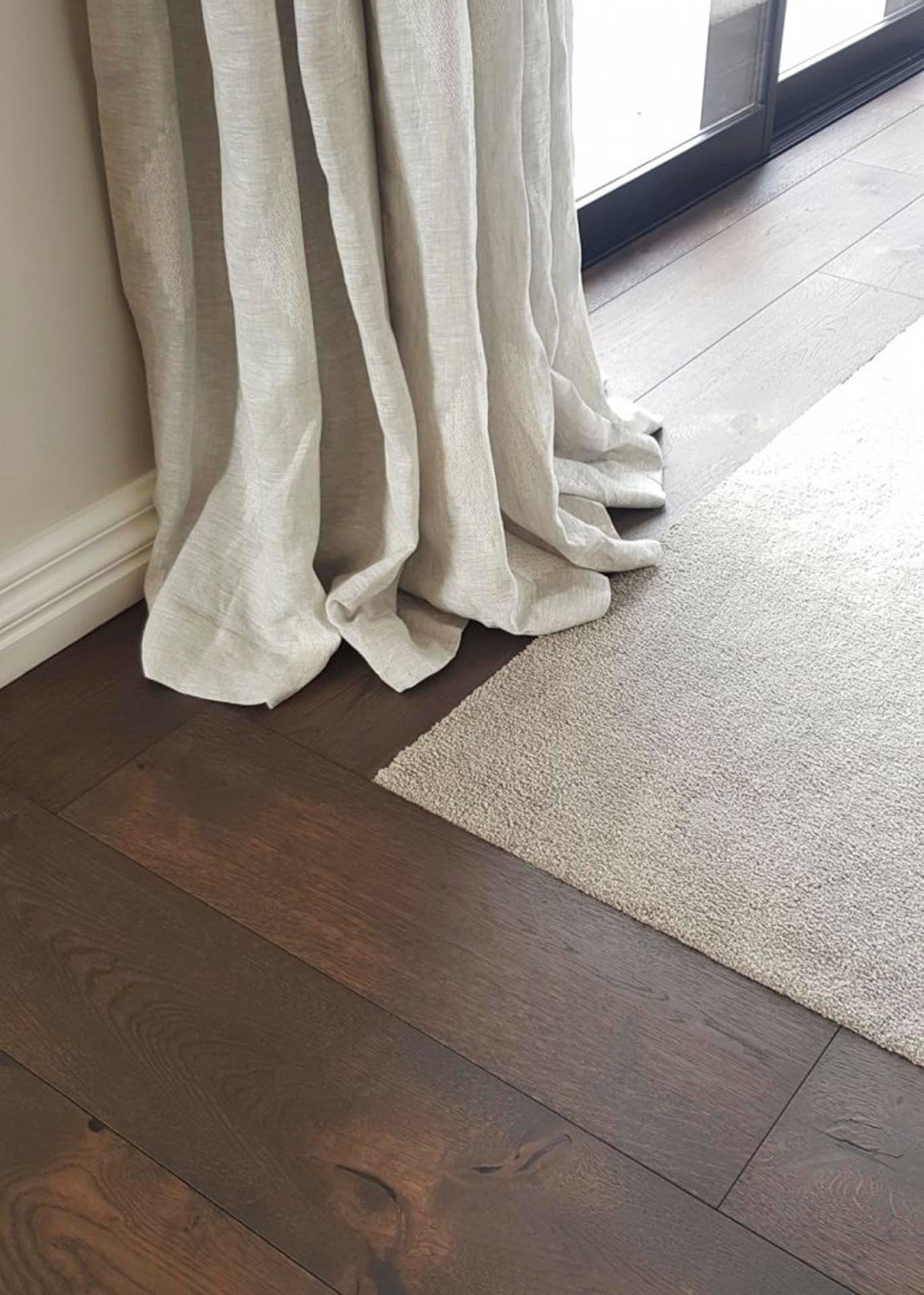 timber to carpet