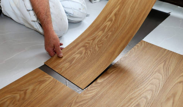 Plastic flooring discount