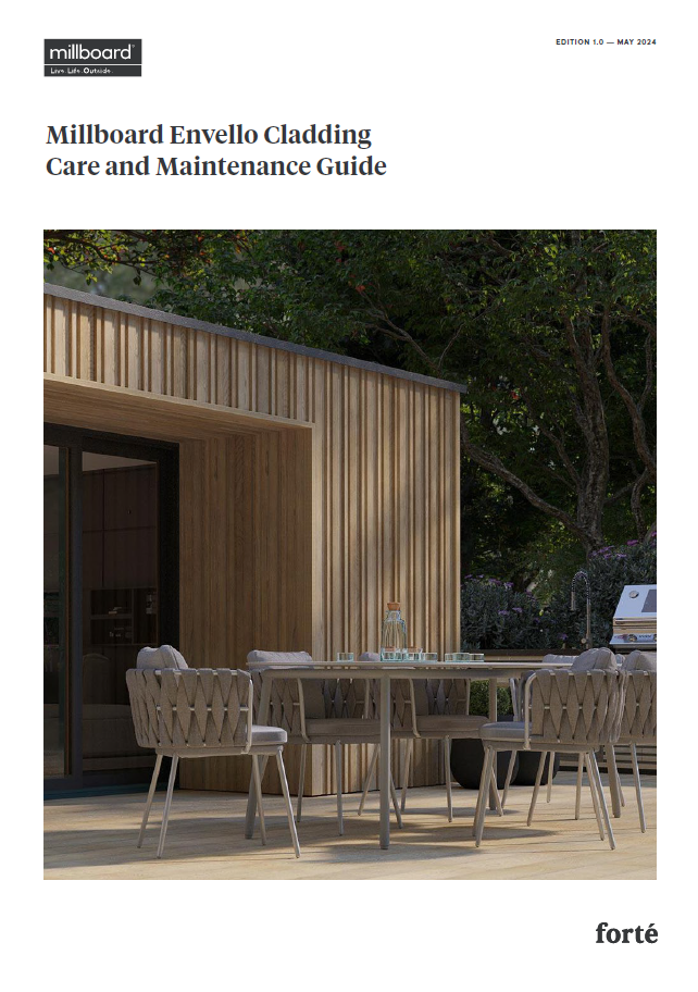 Millboard Cladding Care & Maintenance Guide