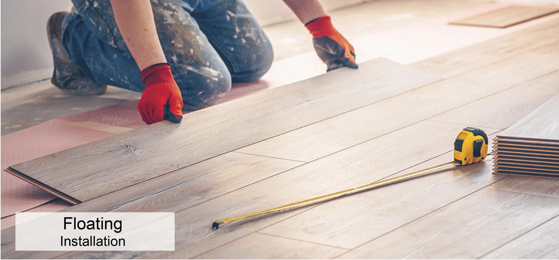 glue down vs floating wooden flooring