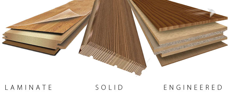 laminate solid and engineered wood flooring
